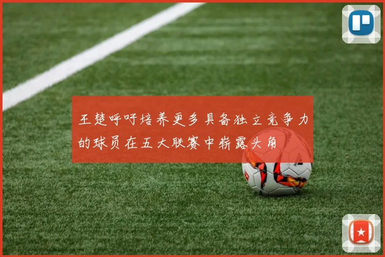 王楚呼吁培养更多具备独立竞争力的球员在五大联赛中崭露头角